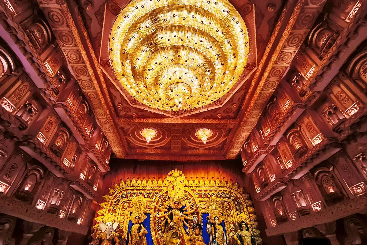 Festival pandal lights