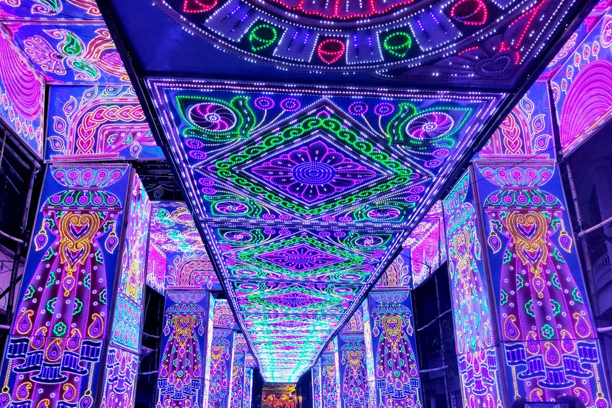 Decorative festival lighting