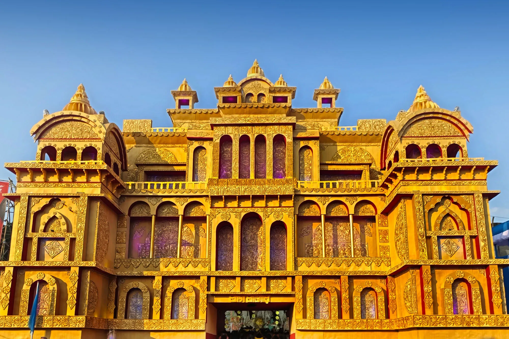 North Kolkata Puja pandal