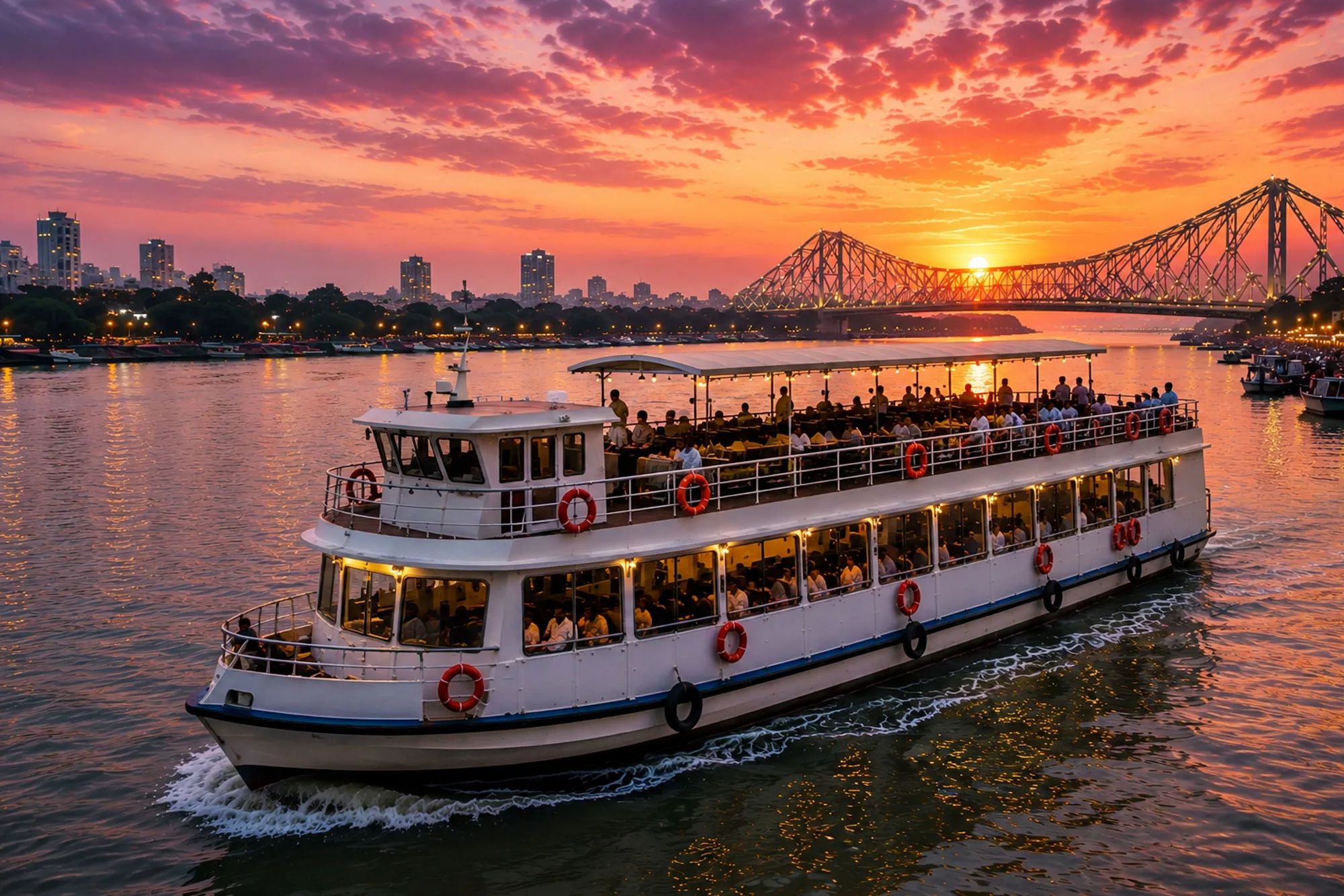 Traditional celebration and river cruise