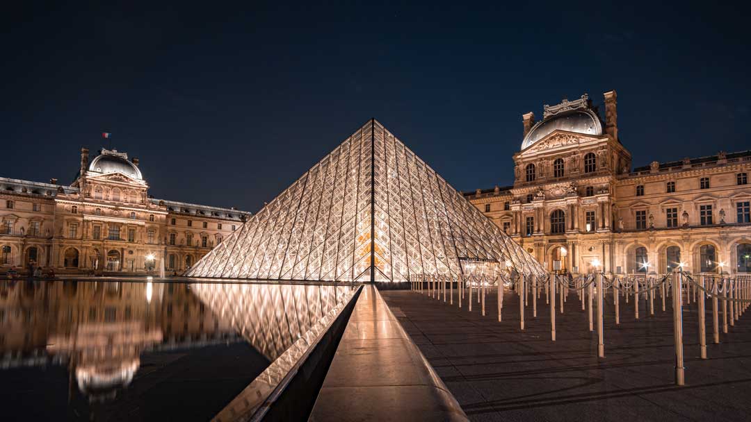 LOUVRE – PARIS- One of the popular tourist attractions in Europe