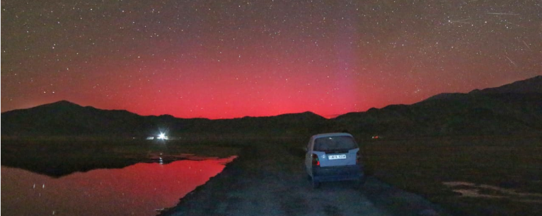 Northern Lights In Ladakh = northern lights tour from india