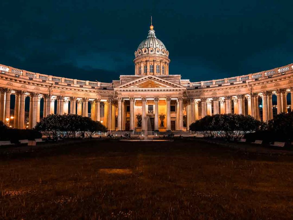 St. Petersburg in Russia