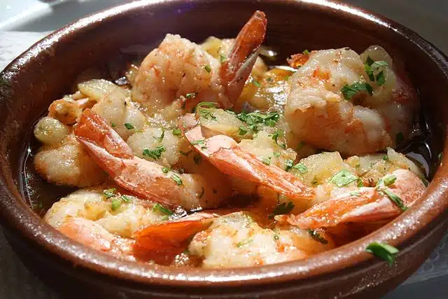 Spanish Gambas al ajillo