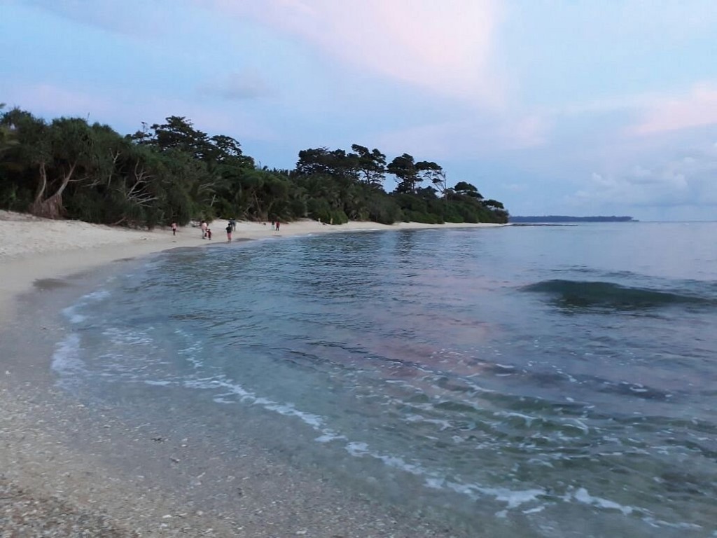 Pantai Ramnagar adalah pantai terpencil yang terletak di pesisir timur Pulau Neil. 