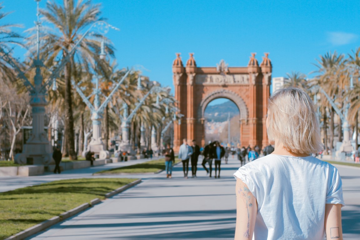 Arco de Triunfo de Barcelona, Barcelona, Spain