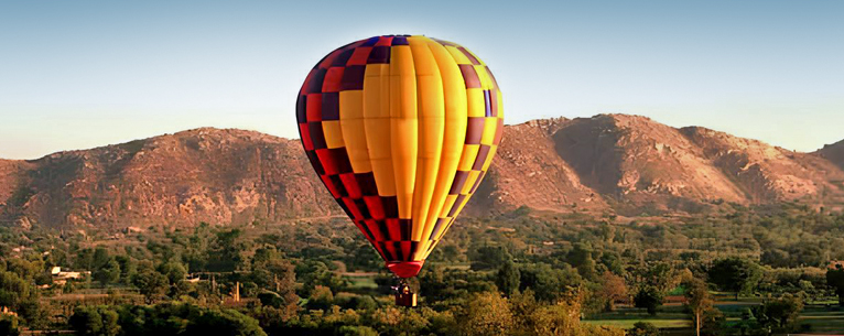 Hot Air Balloon Over Ranthambore