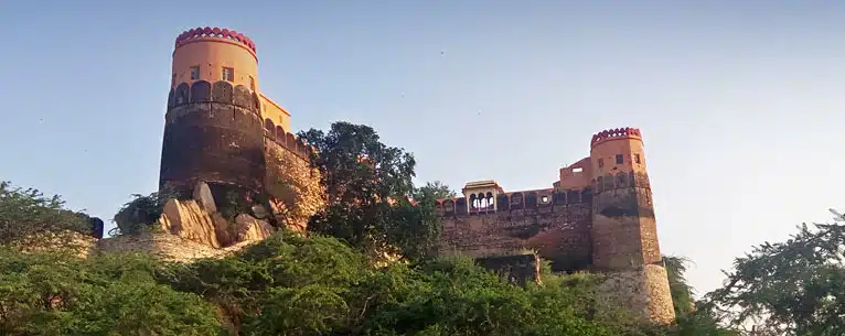 Hot Air Balloon Over Jaipur