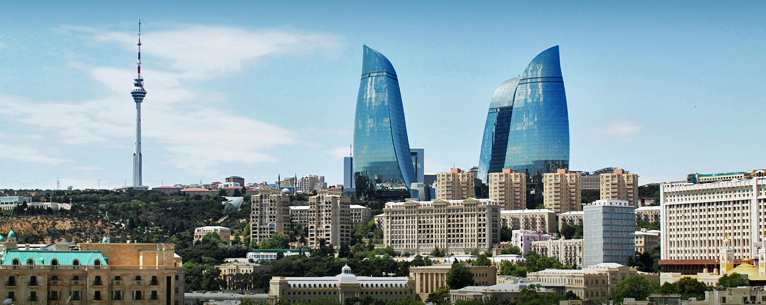 Baku skyline