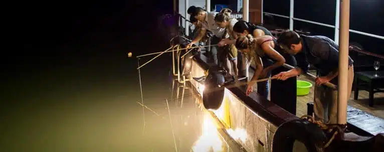 Late Night Squid Fishing in Halong Bay