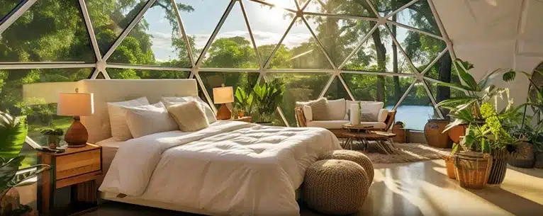 glamping dome
