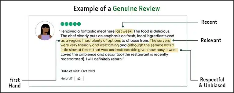 How to know if a review is fake or genuine